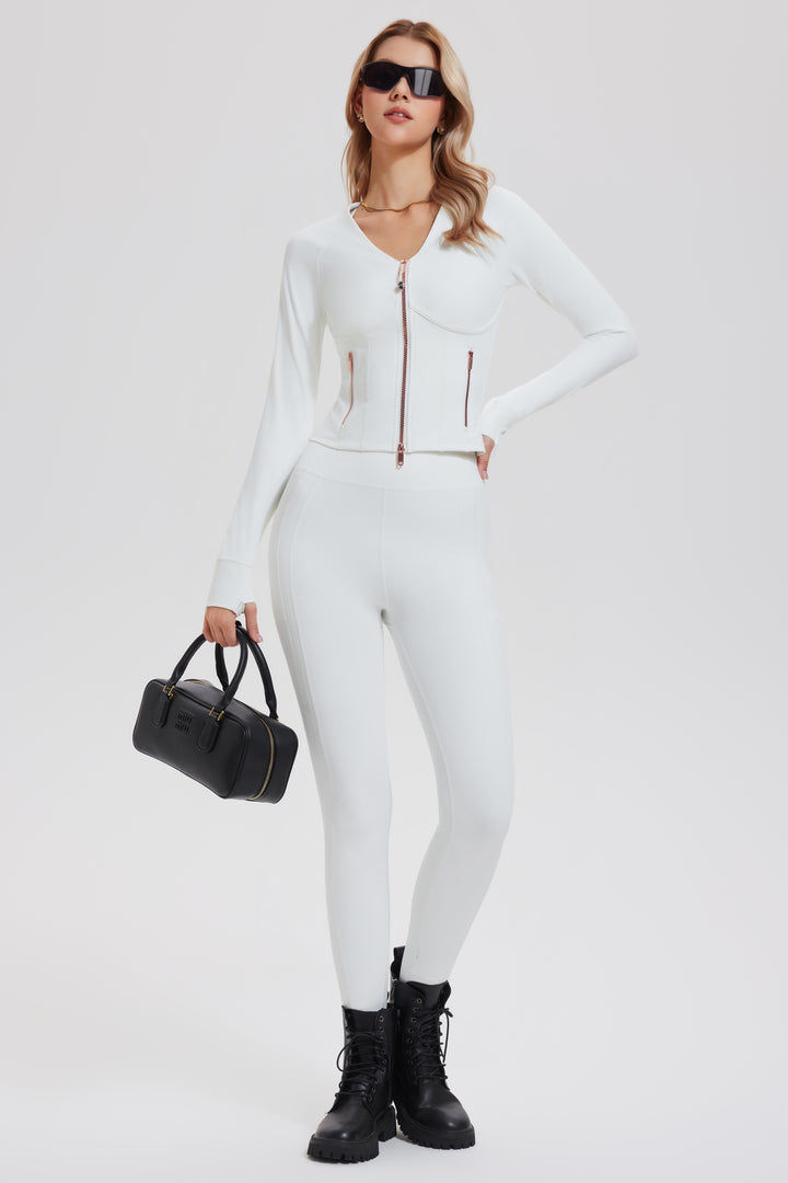 2 Piece Sets Jacket ＆Leggings