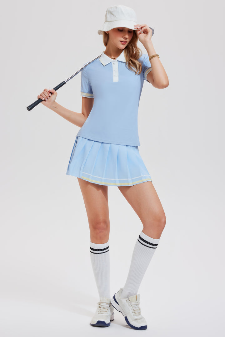 2 Piece Tennis Skirt Set, Golf Outfit
