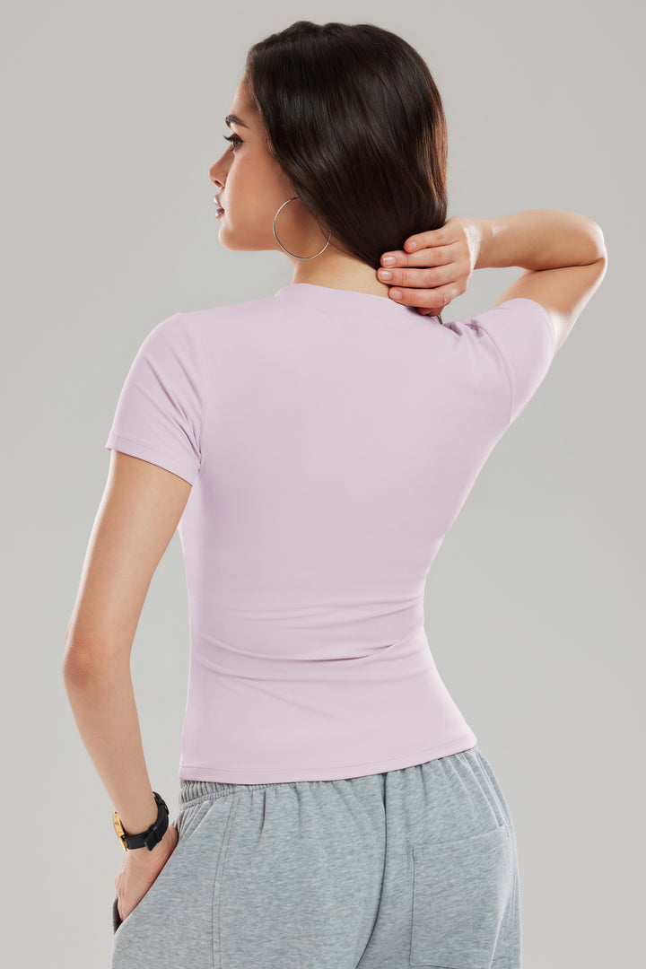 Henley Short Sleeve Top