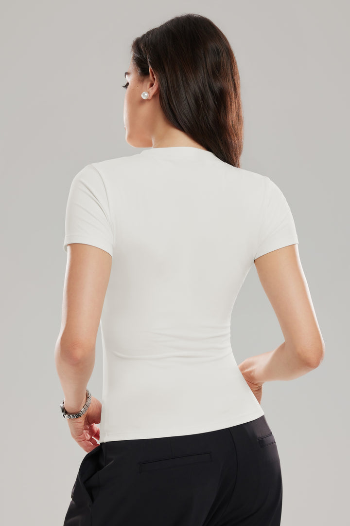 Henley Short Sleeve Top