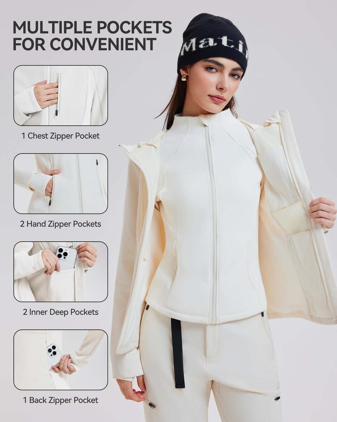 Softshell Jacket with Fleece Lined