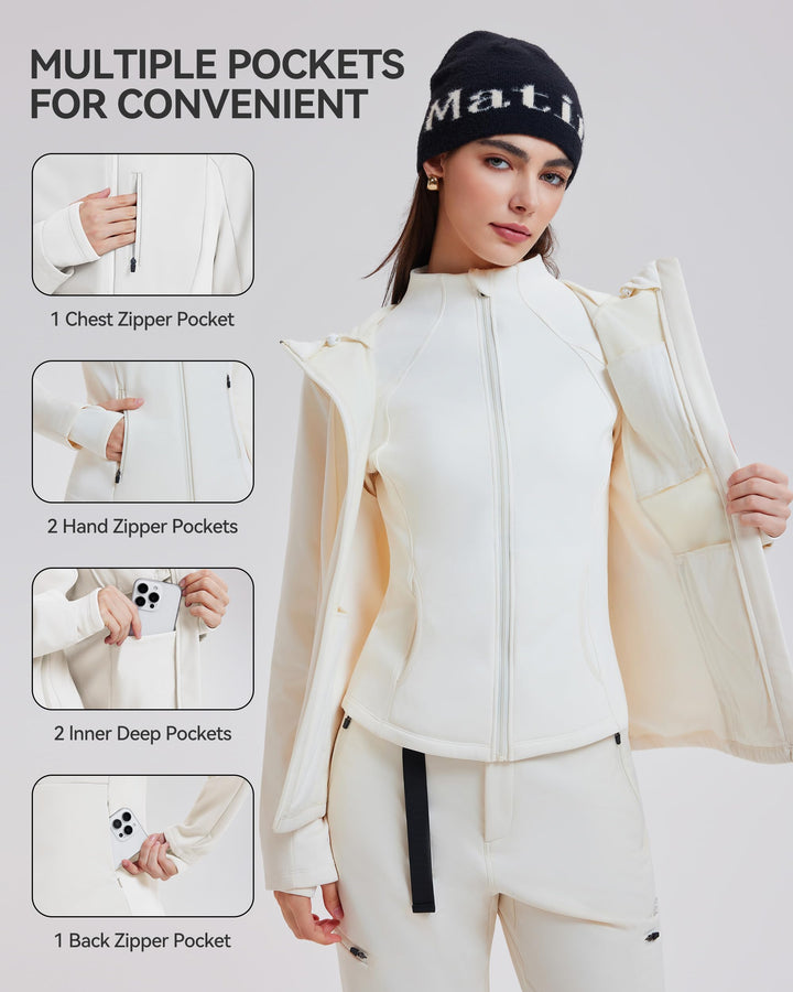 Softshell Jacket with Fleece Lined