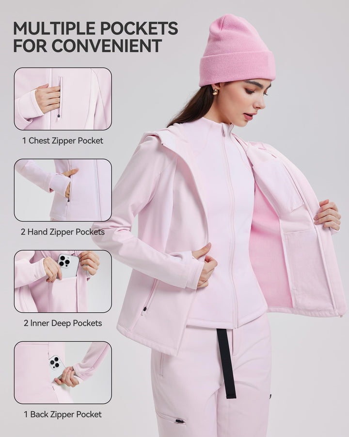 Softshell Jacket with Fleece Lined